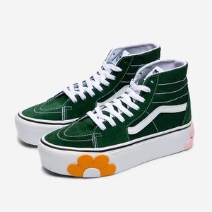 COPY - Vans SK8-HI TAPERED STACKFORM OSF SHOE
 Color green/multi